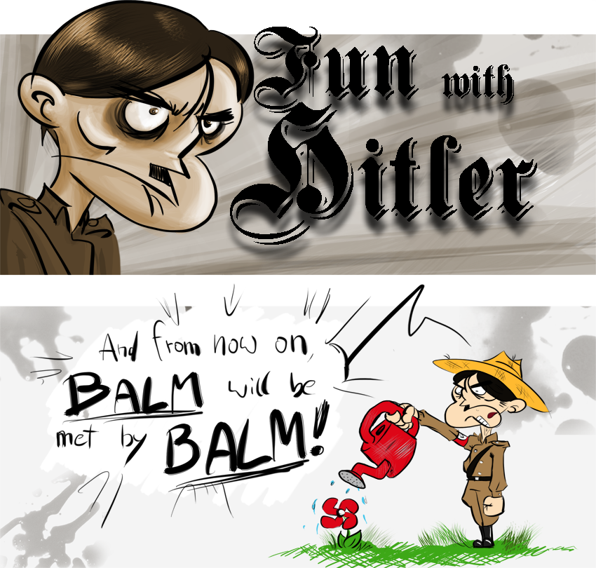 Piece of Me - A webcomic about Hitler and his favourite hobby: gardening!