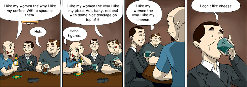 Piece of Me. A webcomic about stupid jokes and sophisticated statements.