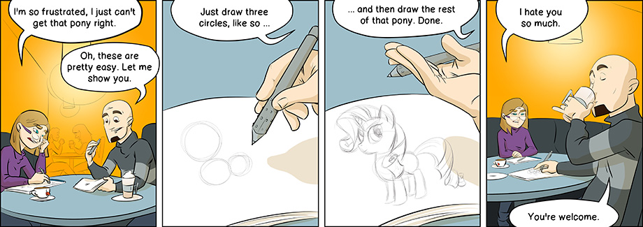 Piece of Me. A webcomic about ponies and easy tutorials.