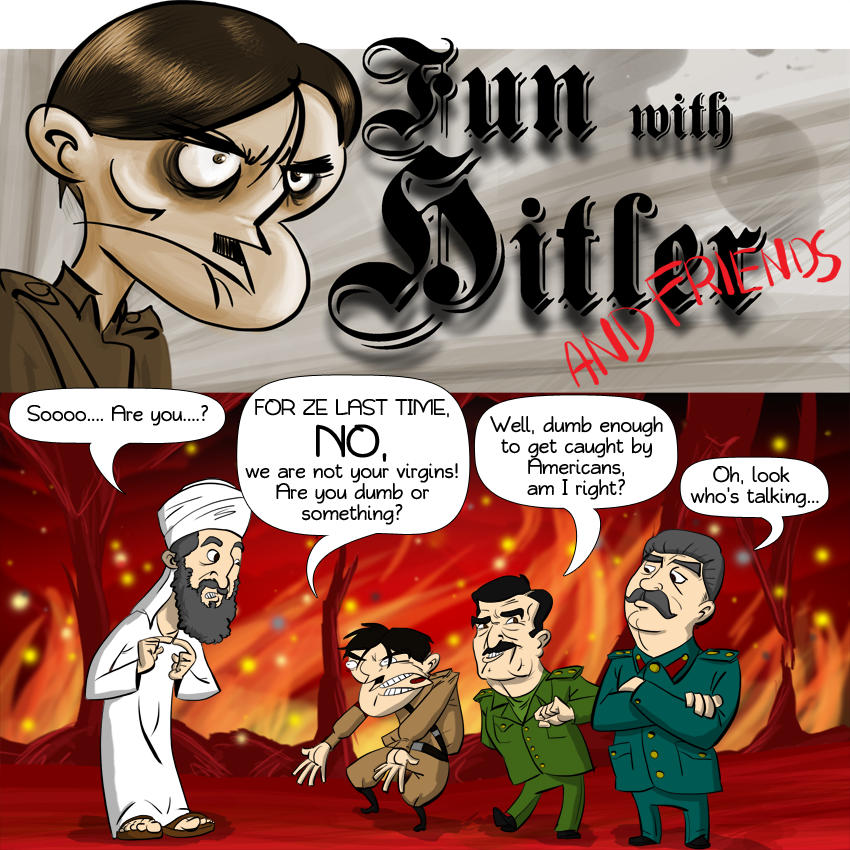 Piece of Me - A webcomic about Hitler and his friends.