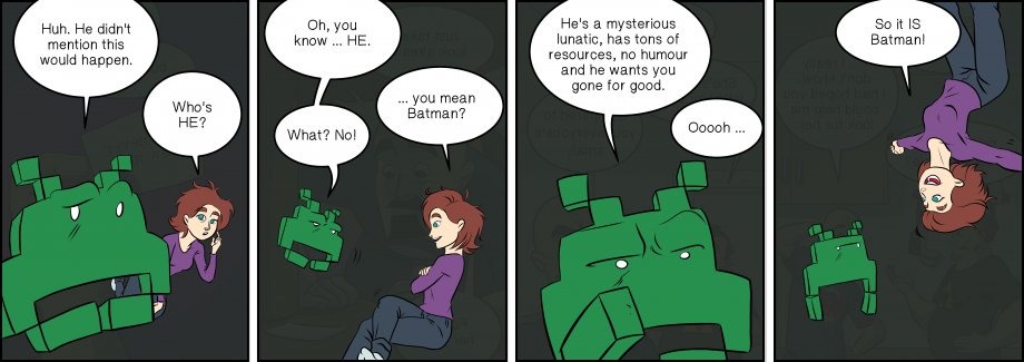 Piece of Me. A webcomic about mysterious villains and vague hints.