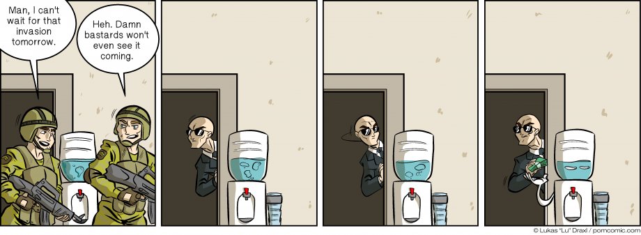 Piece of Me. A webcomic about shady water coolers.