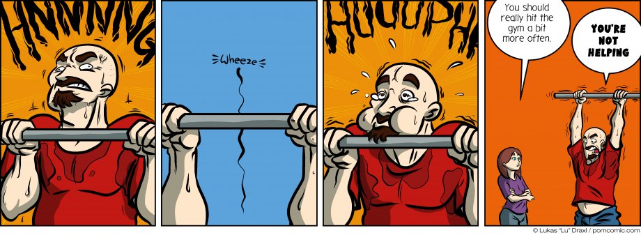 Piece of Me. A webcomic about gyms and weak nerds.
