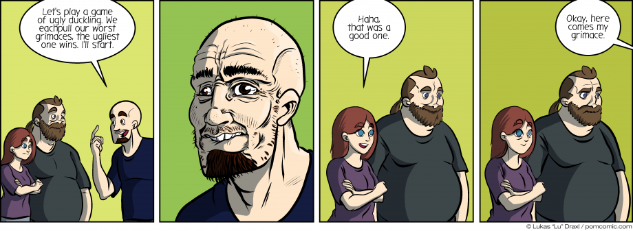 Piece of Me. A webcomic about odd games and ugly grimaces.