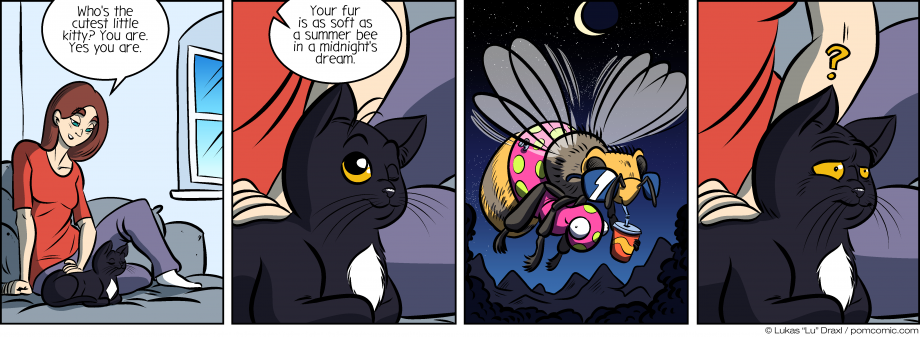 Piece of Me. A webcomic about cute kitties and summer bees or something.