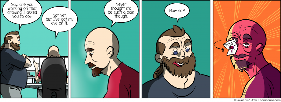 Piece of Me. A webcomic about painful figures of speech.