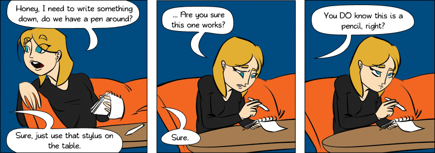 Piece of Me - A webcomic about Pencils. HOW DO THEY WORK?