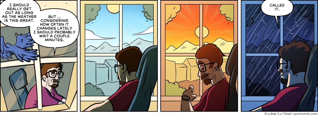 Piece of Me. A webcomic about beautiful but changing weather.