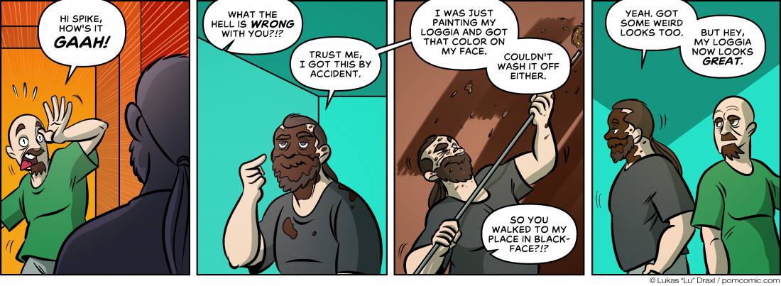Piece of Me. A webcomic about accidental social taboos.