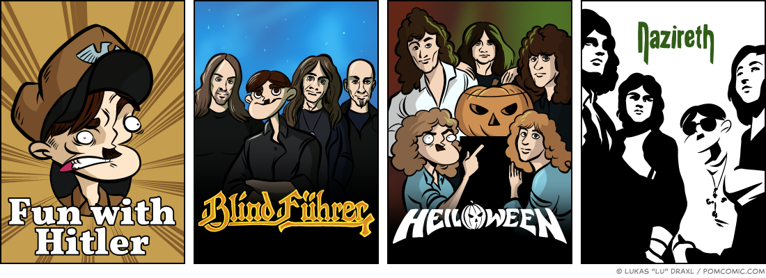 Piece of Me. A webcomic about yet more fun with metal and rock bands.