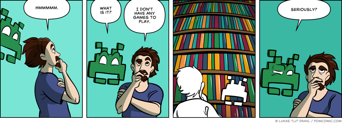 Piece of Me. A webcomic about too much choice.
