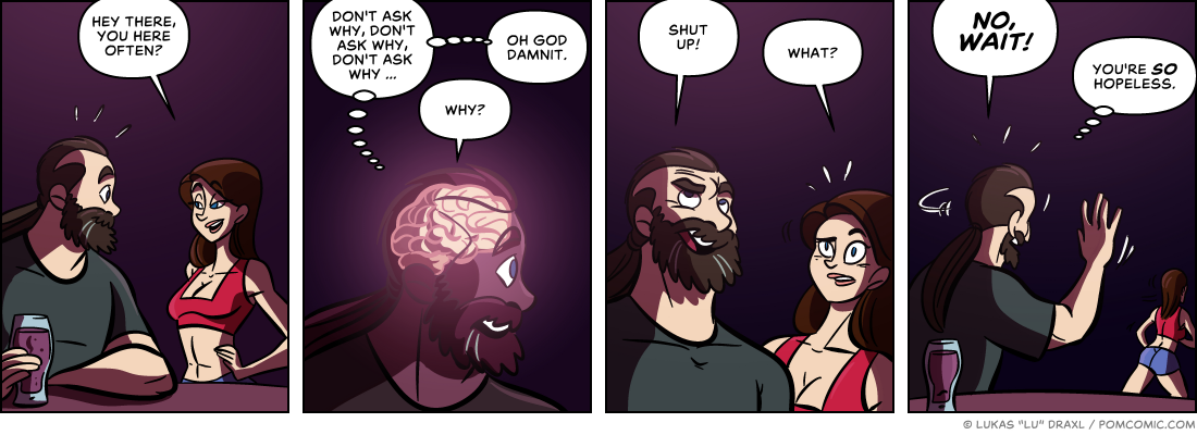 Piece of Me. A webcomic about flirting and communication issues.