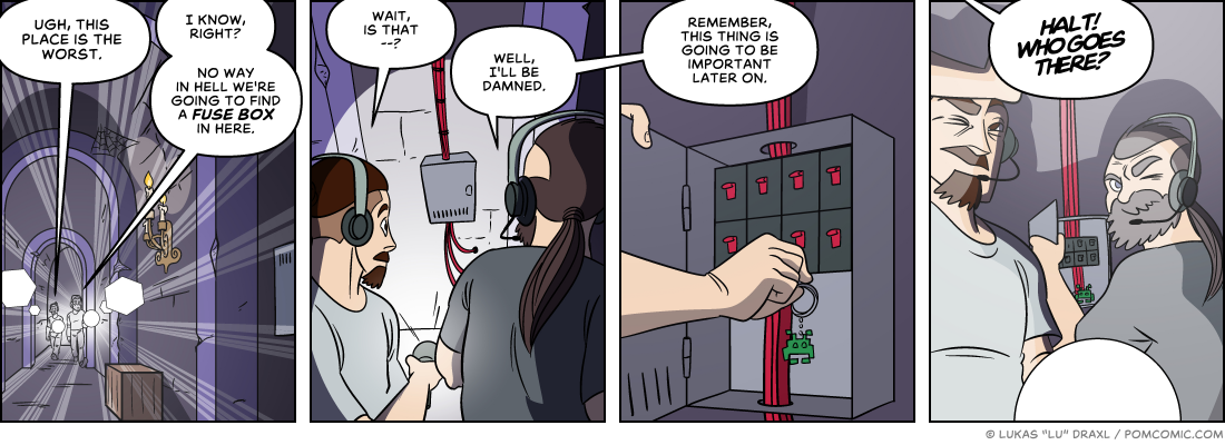 Piece of Me. A webcomic about well hidden fuse boxes.