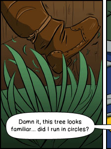 Piece of Me. A webcomic about ridicolously handsome heroes and creepy forests.