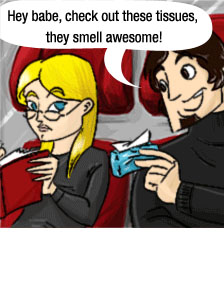 Piece of Me - A webcomic about not so awesome tissues.