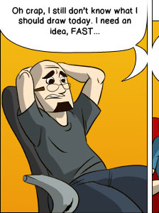 Piece of Me. A webcomic about last minute comic ideas.