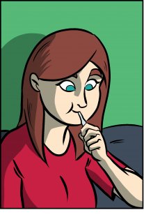 Piece of Me. A webcomic about disgusted faces and unexpected statements.