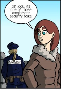 Piece of Me. A webcomic about security officers and pepper spray.