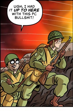 Piece of Me. A webcomic about historical accuracy and realism in WW2 games.
