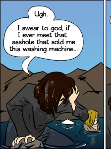 Piece of Me - A webcomic about crappy washing machines and crappy video game references.
