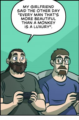 Piece of Me. A webcomic about beautiful monkeys and luxury.