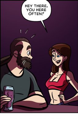 Piece of Me. A webcomic about flirting and communication issues.