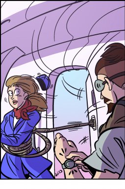 Piece of Me. A webcomic about sudden and drastic parachute jumps.